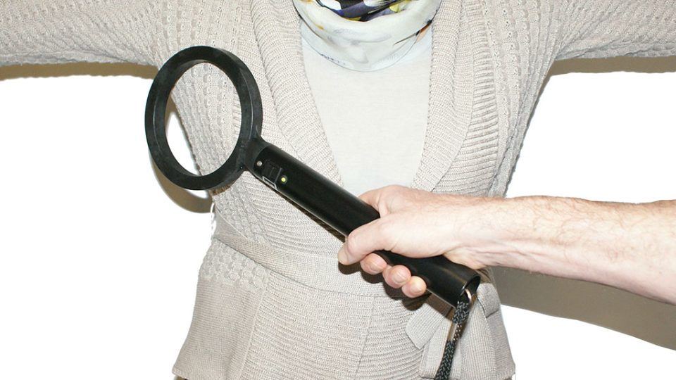 Ebinger EB 607 HAND-HELD Metal Detector