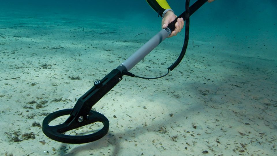 Ebinger UWEX® 722 C PI- Metal Detector for Divers, Underwater- and Land Use