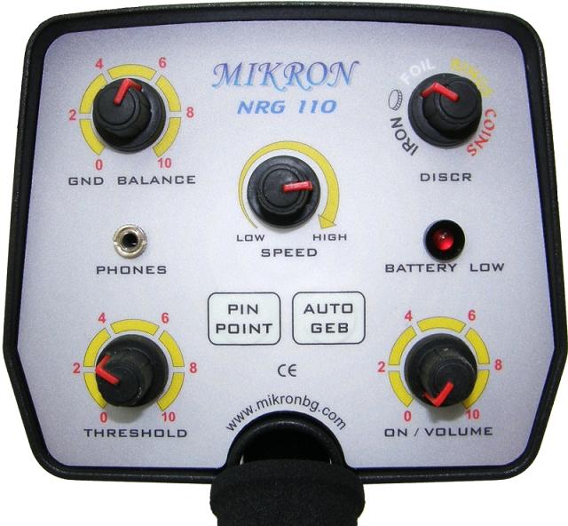Mikron NRG 110 Metal Deetctor