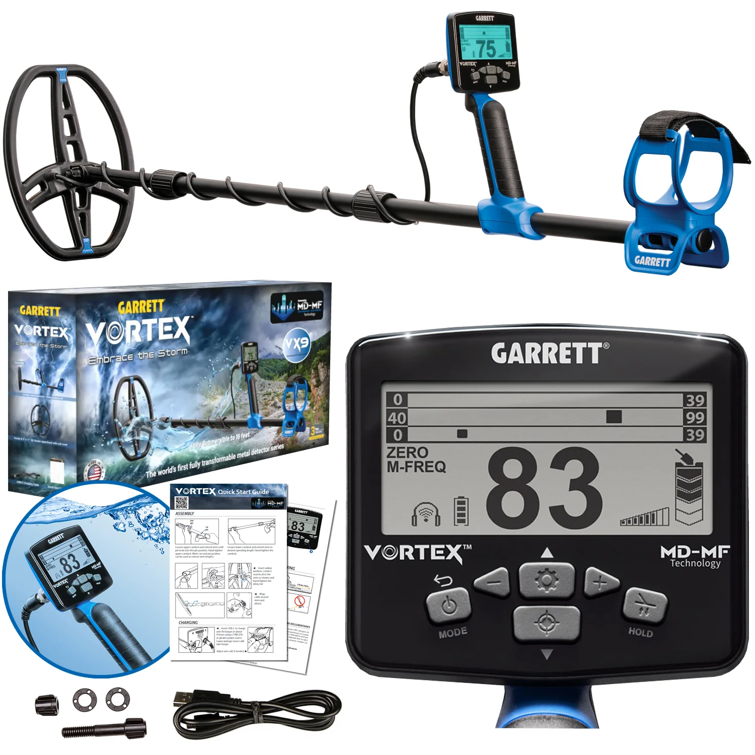 Garrett Vortex VX9 Metal Detector