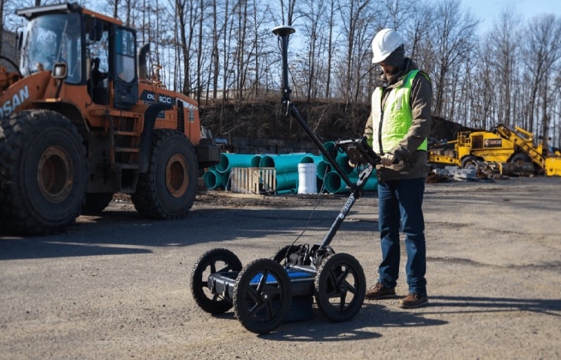 US Radar GPRover Utility Mapping System