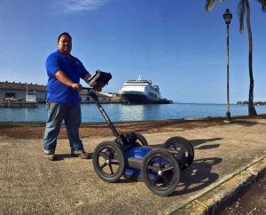 US Radar Quantum Imager Triple Frequency GPR System