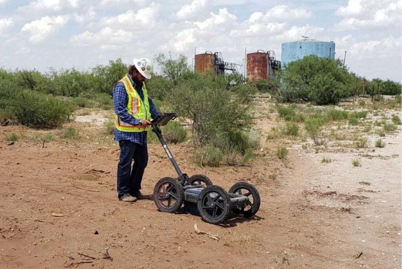 US Radar Quantum Imager Triple Frequency GPR System