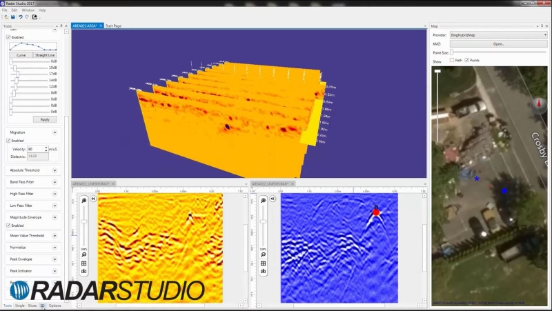 US Radar Radar Studio GPR Software