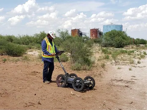US Radar Quantum Imager Triple Frequency GPR System