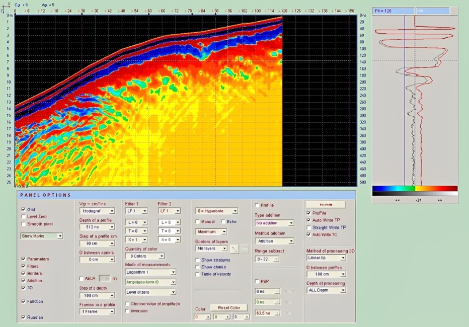 GPR Systems Software Krot